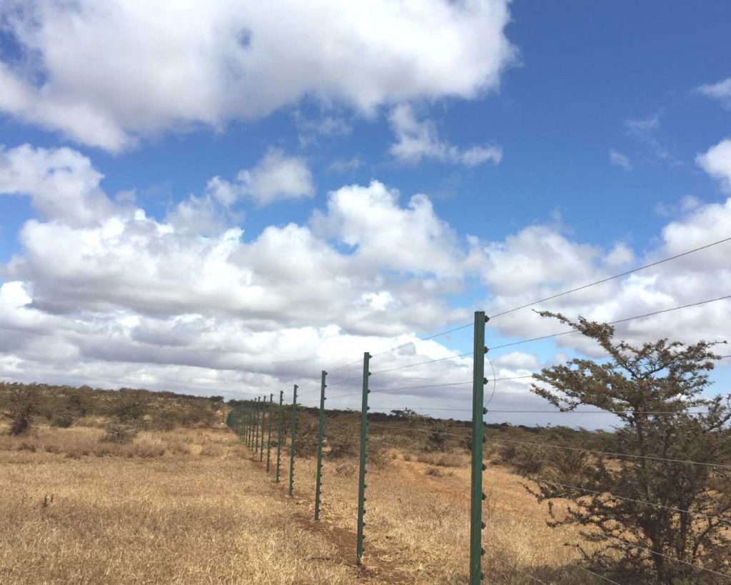 Security Fence for Solar Plants