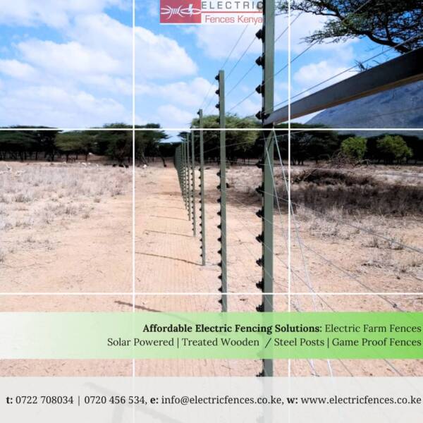 Free-standing electric fences offer a flexible and effective solution for securing various types of properties in Kenya. 